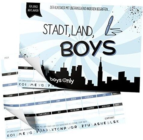 Test Geschenke für 11-jährige Jungs: Gentle North Stadt Land Boys