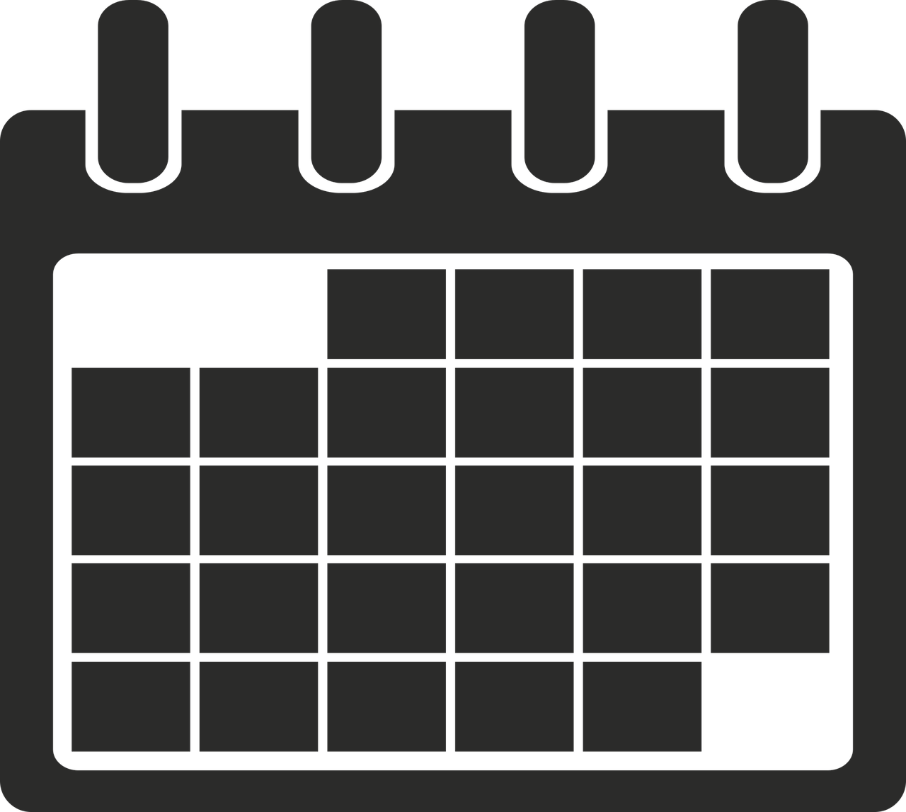 Lieferung der aktualisierten Notfallkalender an alle Kindergärten